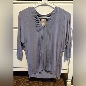 Dolan Lavender Pleated Blouse size XS